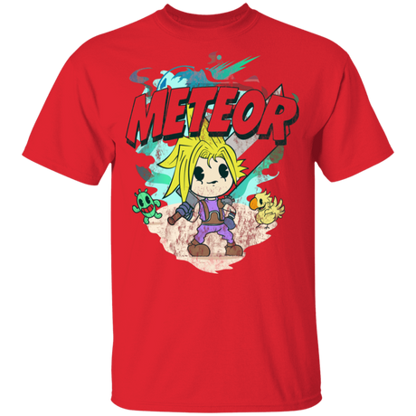T-Shirts Red / YXS Meteor Cartoon Youth T-Shirt