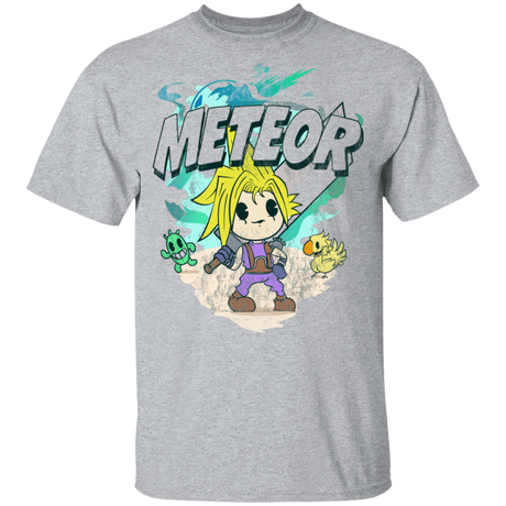 T-Shirts Sport Grey / YXS Meteor Cartoon Youth T-Shirt