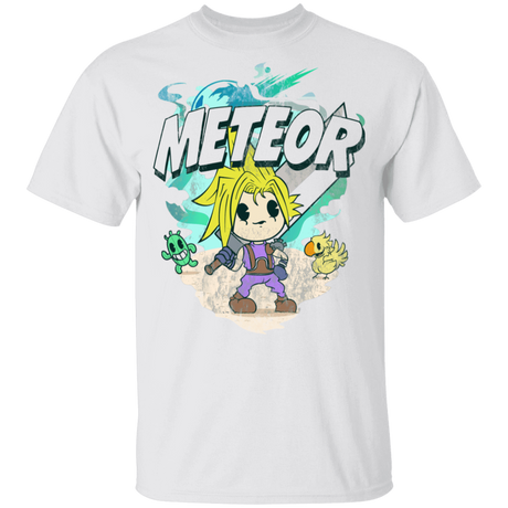 T-Shirts White / YXS Meteor Cartoon Youth T-Shirt