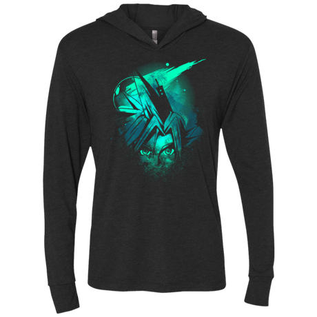 T-Shirts Vintage Black / X-Small Meteor Triblend Long Sleeve Hoodie Tee