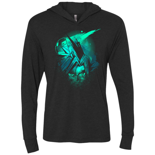 T-Shirts Vintage Black / X-Small Meteor Triblend Long Sleeve Hoodie Tee