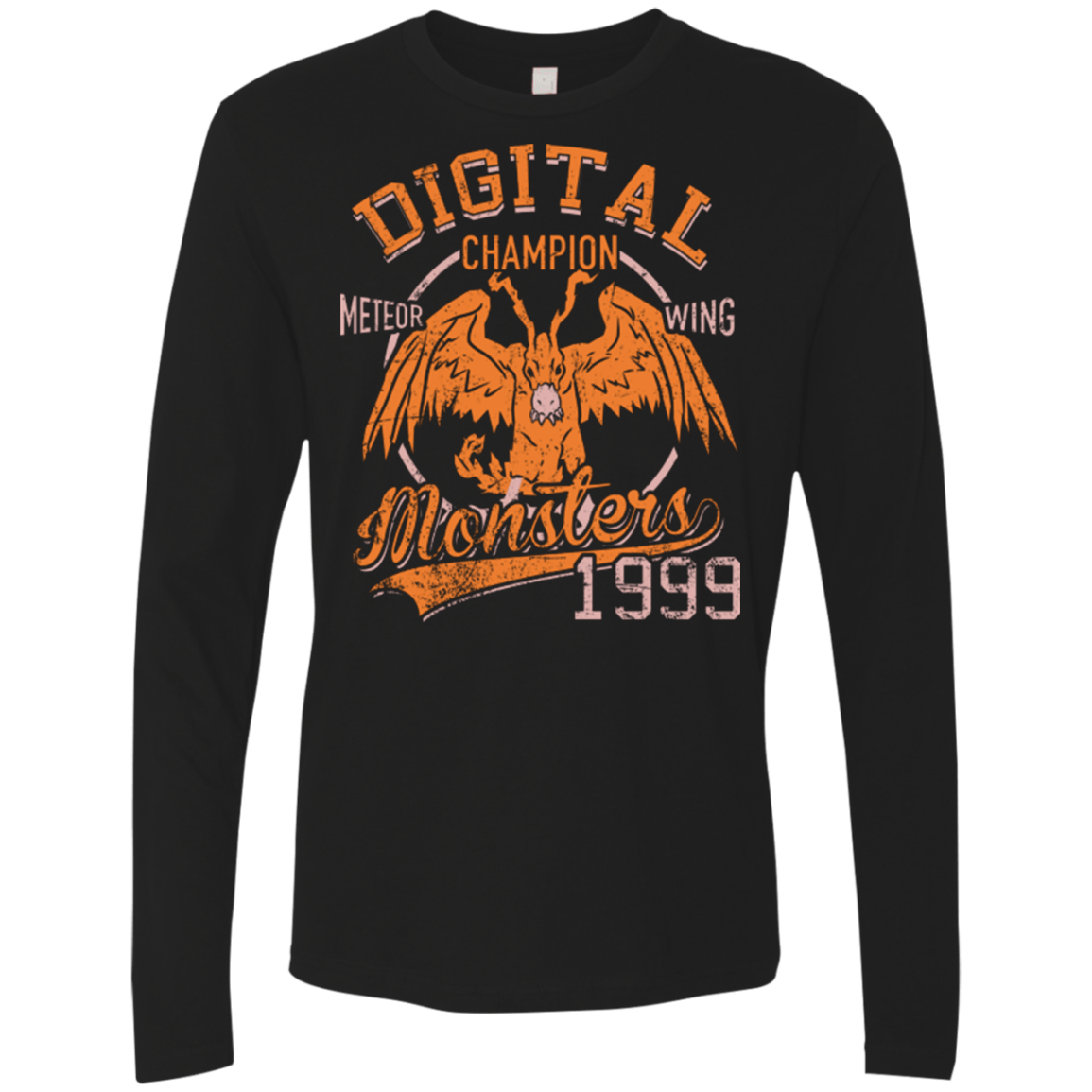 T-Shirts Black / Small Meteor Wing Men's Premium Long Sleeve
