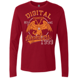 T-Shirts Cardinal / Small Meteor Wing Men's Premium Long Sleeve