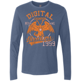 T-Shirts Indigo / Small Meteor Wing Men's Premium Long Sleeve