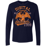 T-Shirts Midnight Navy / Small Meteor Wing Men's Premium Long Sleeve