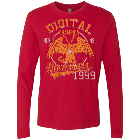 T-Shirts Red / Small Meteor Wing Men's Premium Long Sleeve