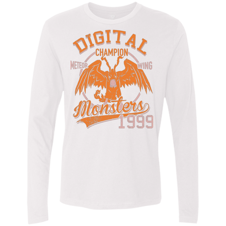 T-Shirts White / Small Meteor Wing Men's Premium Long Sleeve