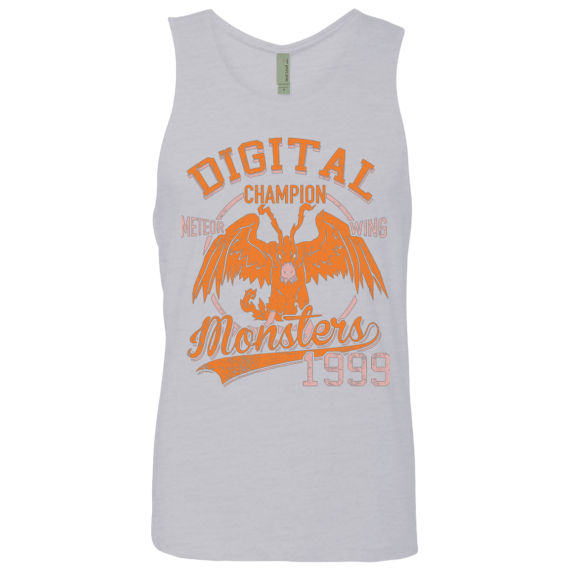 T-Shirts Heather Grey / Small Meteor Wing Men's Premium Tank Top