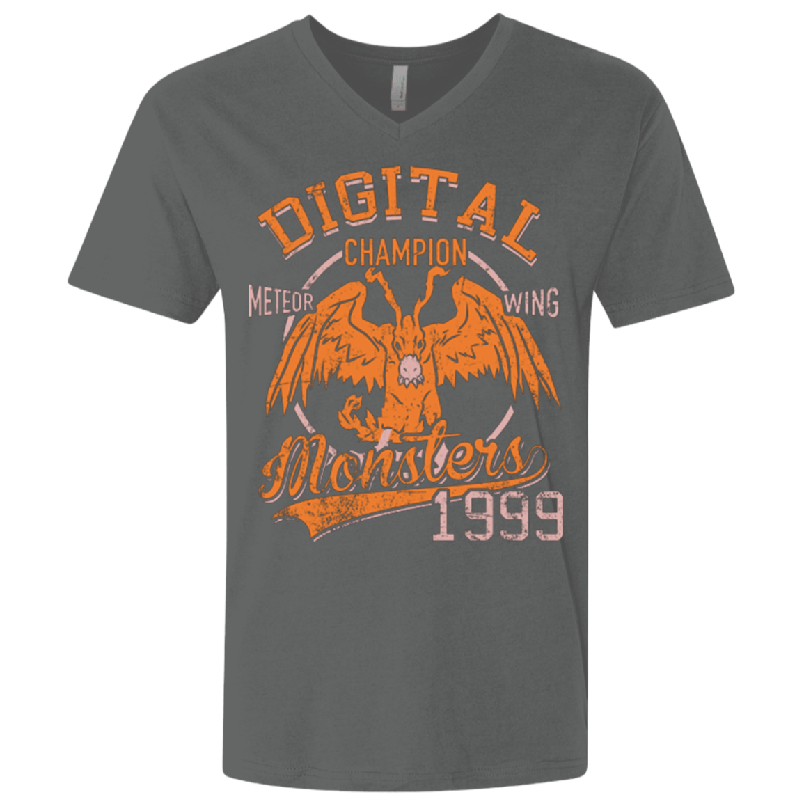 T-Shirts Heavy Metal / X-Small Meteor Wing Men's Premium V-Neck