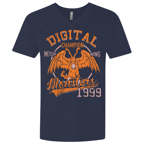 T-Shirts Midnight Navy / X-Small Meteor Wing Men's Premium V-Neck