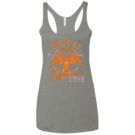T-Shirts Venetian Grey / X-Small Meteor Wing Women's Triblend Racerback Tank