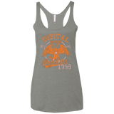 T-Shirts Venetian Grey / X-Small Meteor Wing Women's Triblend Racerback Tank