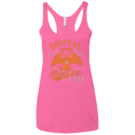 T-Shirts Vintage Pink / X-Small Meteor Wing Women's Triblend Racerback Tank