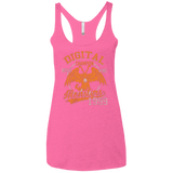 T-Shirts Vintage Pink / X-Small Meteor Wing Women's Triblend Racerback Tank