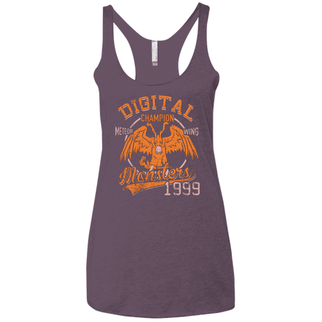 T-Shirts Vintage Purple / X-Small Meteor Wing Women's Triblend Racerback Tank