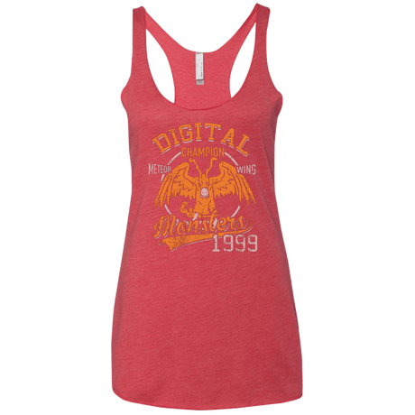 T-Shirts Vintage Red / X-Small Meteor Wing Women's Triblend Racerback Tank