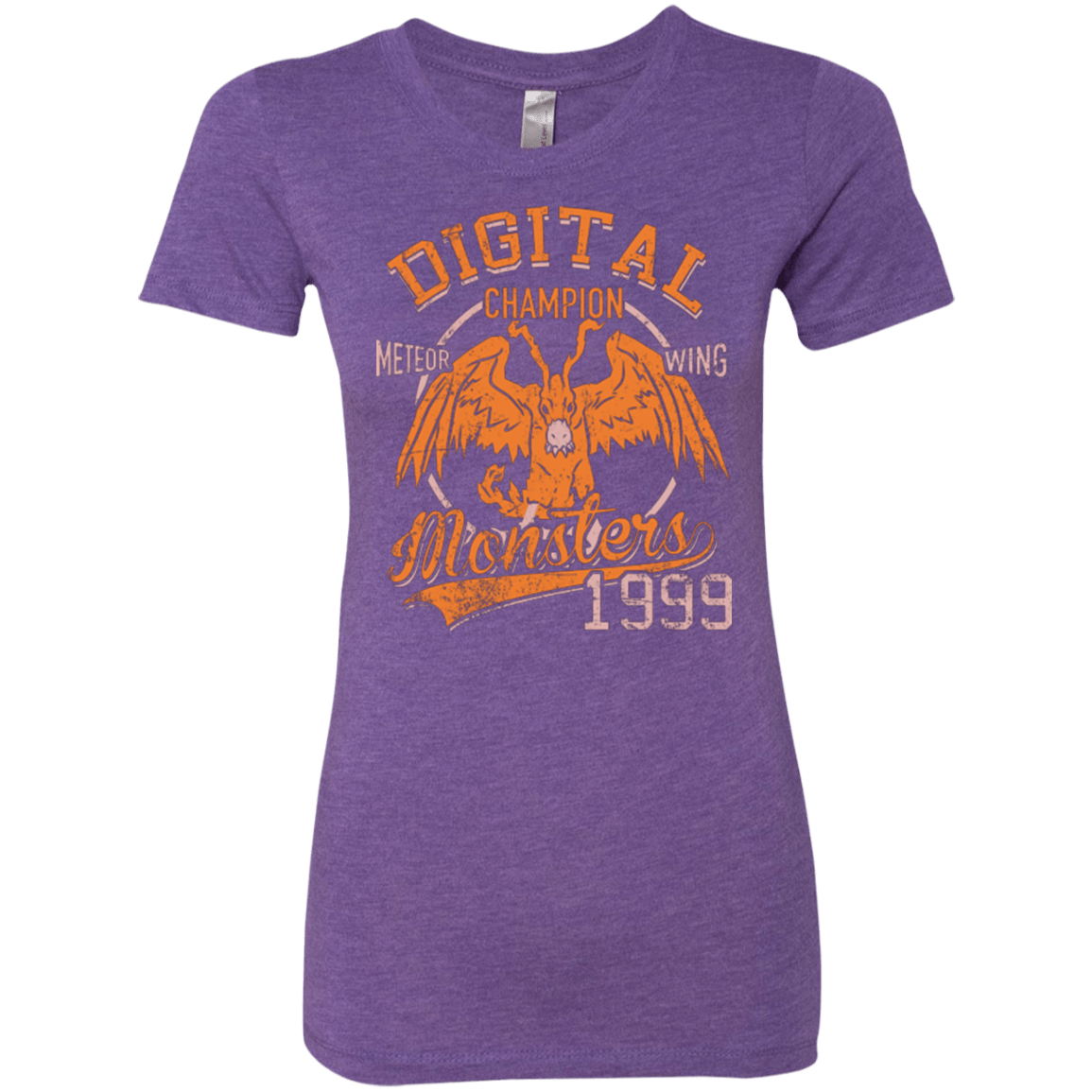T-Shirts Purple Rush / Small Meteor Wing Women's Triblend T-Shirt