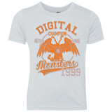 T-Shirts Heather White / YXS Meteor Wing Youth Triblend T-Shirt