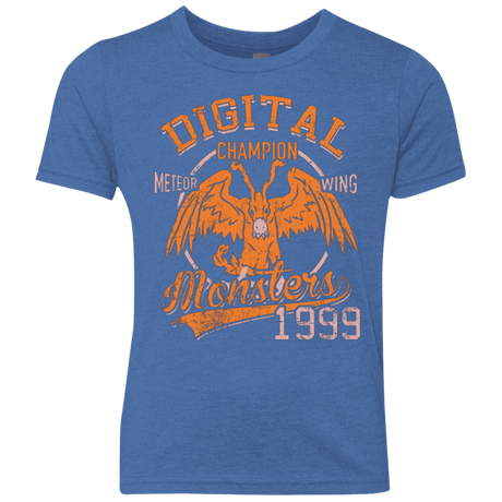 T-Shirts Vintage Royal / YXS Meteor Wing Youth Triblend T-Shirt