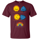 T-Shirts Maroon / S Meteorological Fusion T-Shirt