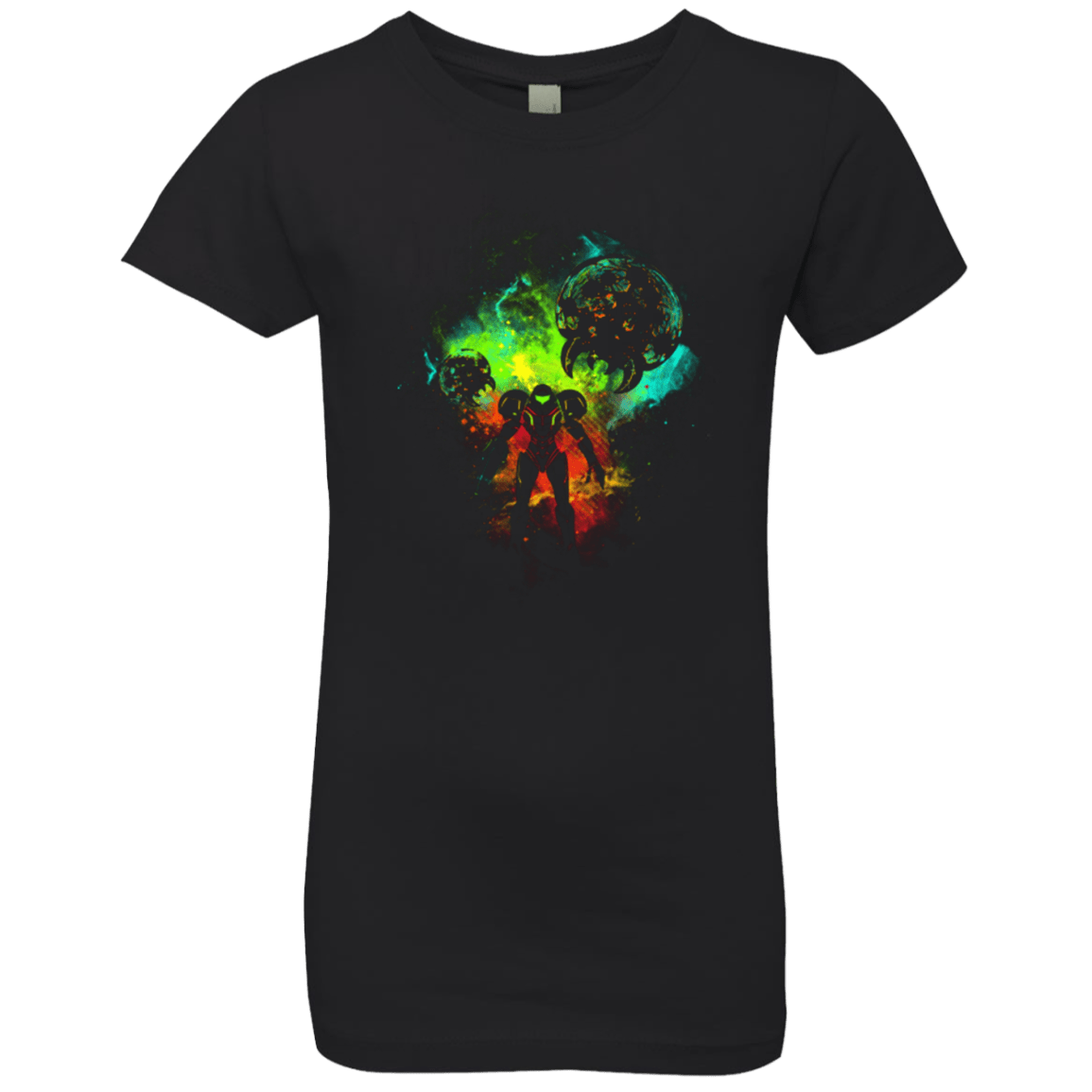T-Shirts Black / YXS METROID Girls Premium T-Shirt