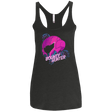 T-Shirts Vintage Black / X-Small Metroid Helmet 80's Women's Triblend Racerback Tank