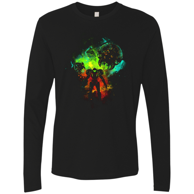 T-Shirts Black / Small METROID Men's Premium Long Sleeve