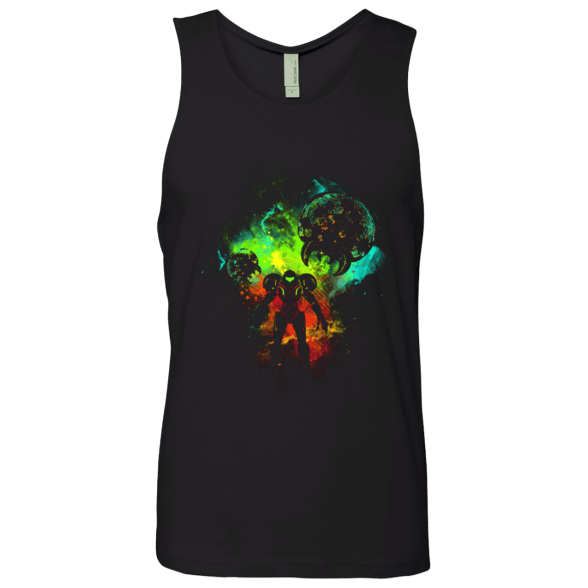 T-Shirts Black / Small METROID Men's Premium Tank Top