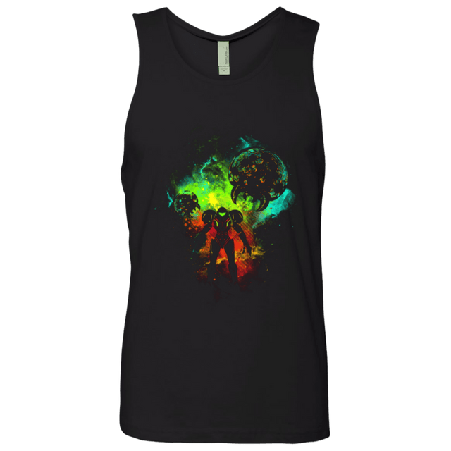 T-Shirts Black / Small METROID Men's Premium Tank Top