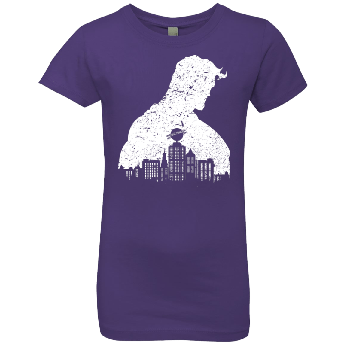 T-Shirts Purple Rush / YXS Metropolis Shadow Girls Premium T-Shirt