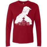 T-Shirts Cardinal / Small Metropolis Shadow Men's Premium Long Sleeve