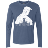 T-Shirts Indigo / Small Metropolis Shadow Men's Premium Long Sleeve