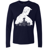 T-Shirts Midnight Navy / Small Metropolis Shadow Men's Premium Long Sleeve