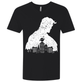 T-Shirts Black / X-Small Metropolis Shadow Men's Premium V-Neck