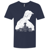 T-Shirts Midnight Navy / X-Small Metropolis Shadow Men's Premium V-Neck