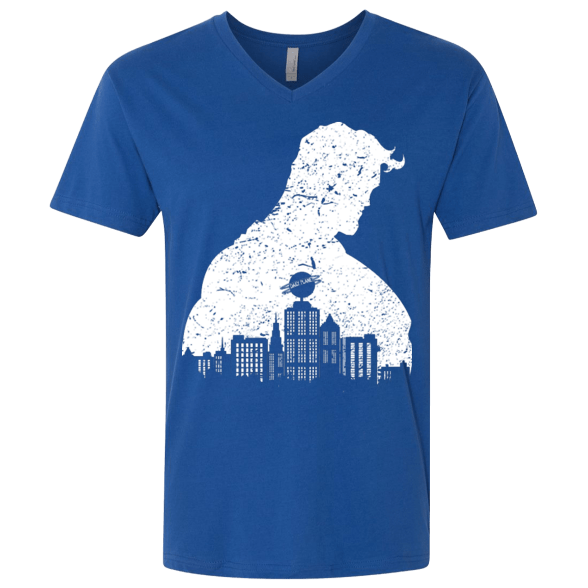 T-Shirts Royal / X-Small Metropolis Shadow Men's Premium V-Neck