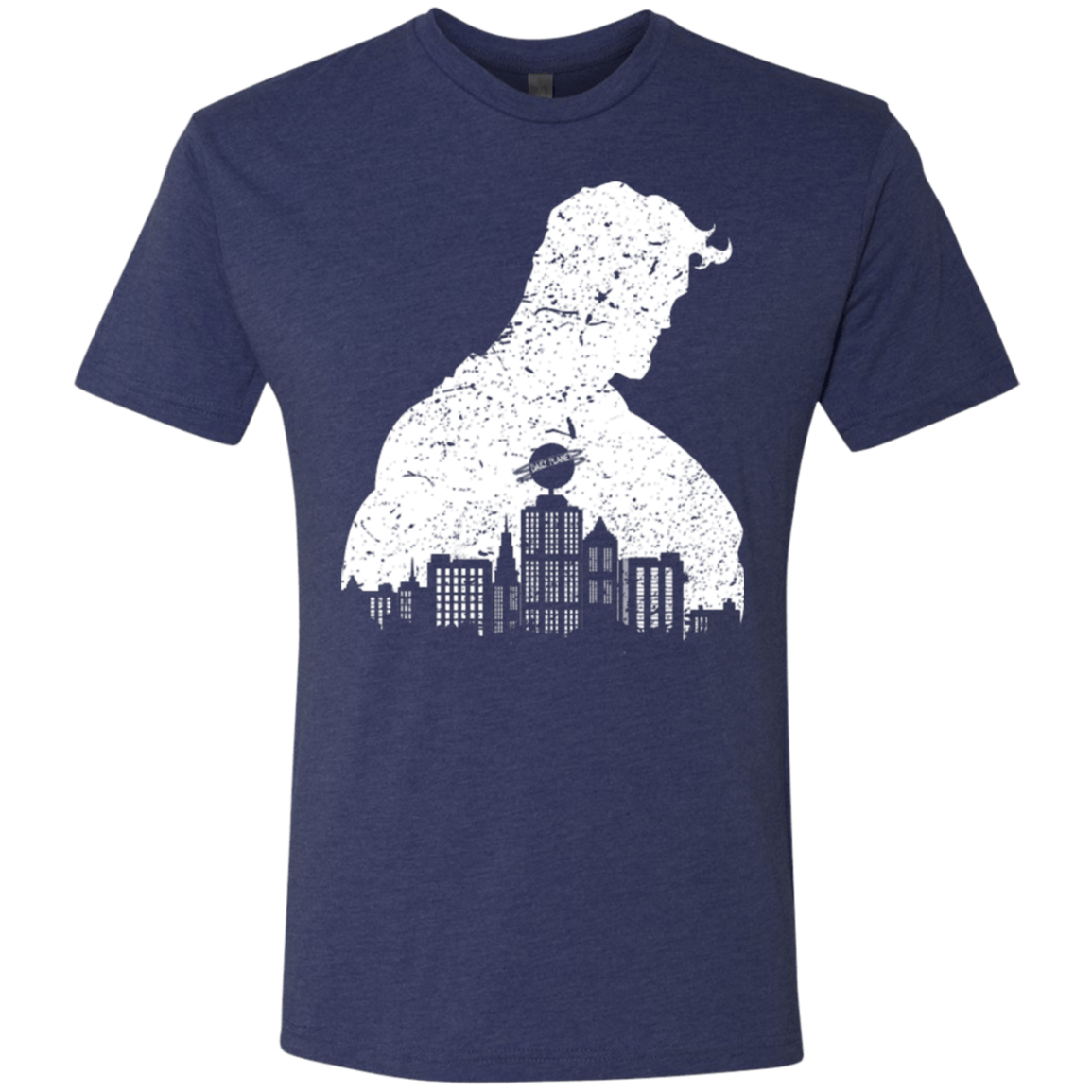 T-Shirts Vintage Navy / Small Metropolis Shadow Men's Triblend T-Shirt