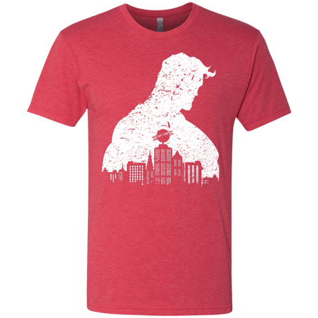 T-Shirts Vintage Red / Small Metropolis Shadow Men's Triblend T-Shirt