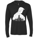 T-Shirts Vintage Black / X-Small Metropolis Shadow Triblend Long Sleeve Hoodie Tee