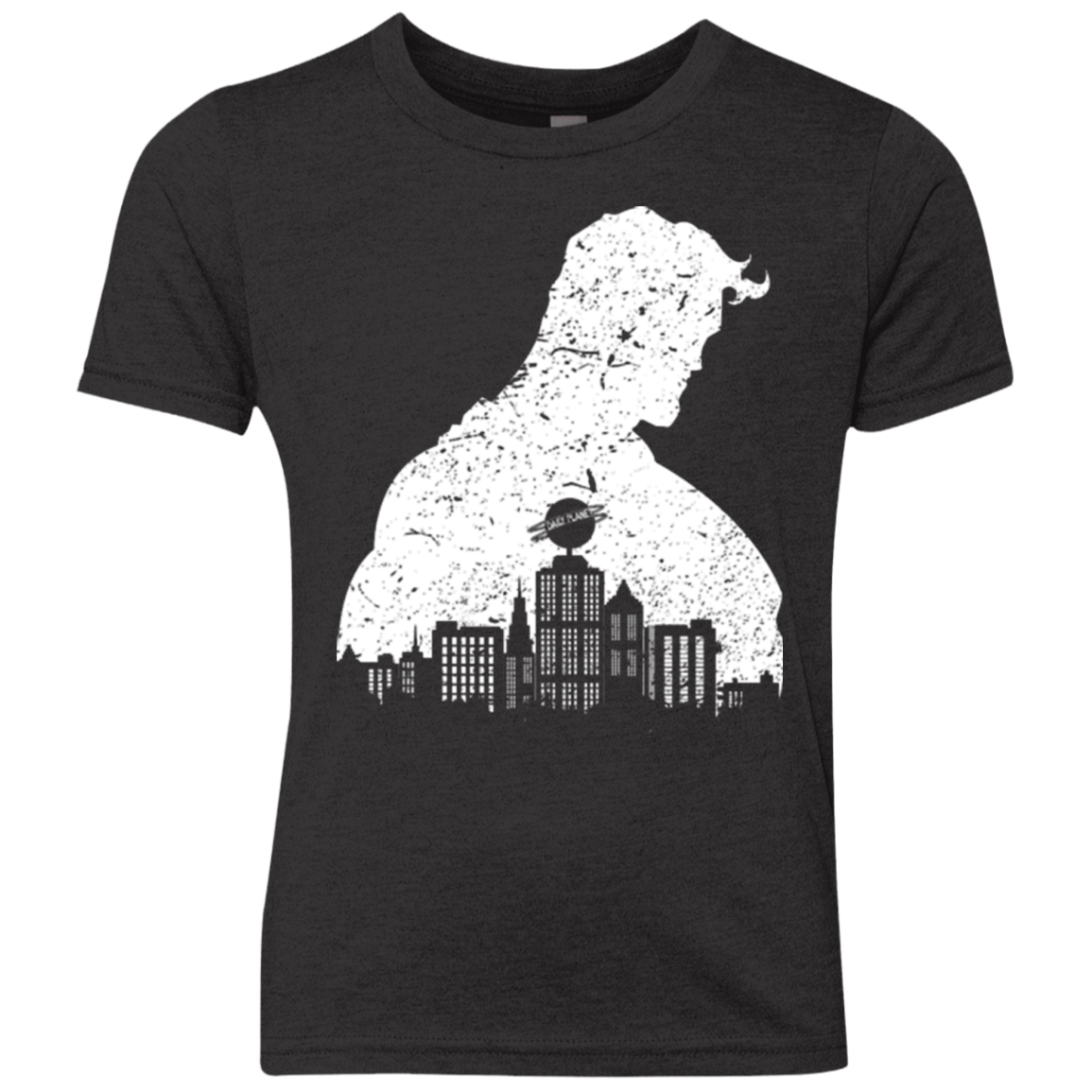 T-Shirts Vintage Black / YXS Metropolis Shadow Youth Triblend T-Shirt