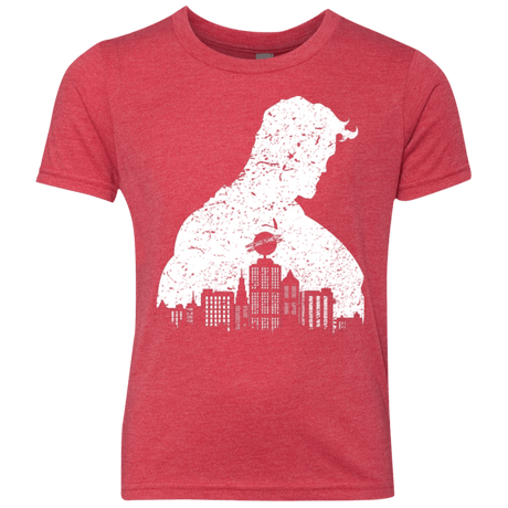 T-Shirts Vintage Red / YXS Metropolis Shadow Youth Triblend T-Shirt