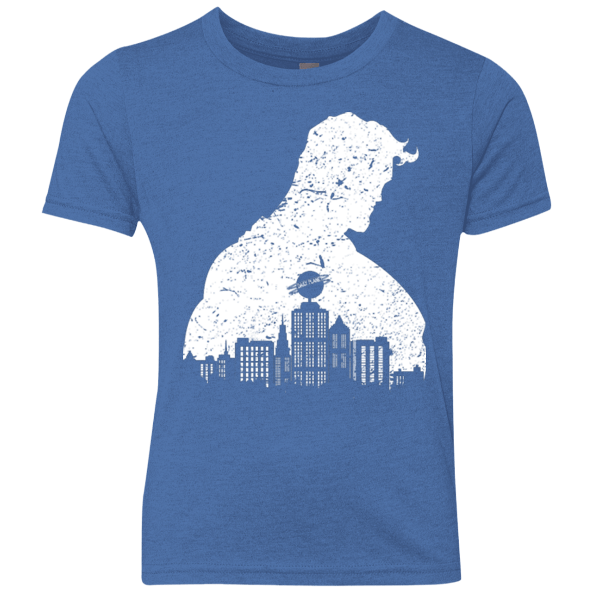 T-Shirts Vintage Royal / YXS Metropolis Shadow Youth Triblend T-Shirt