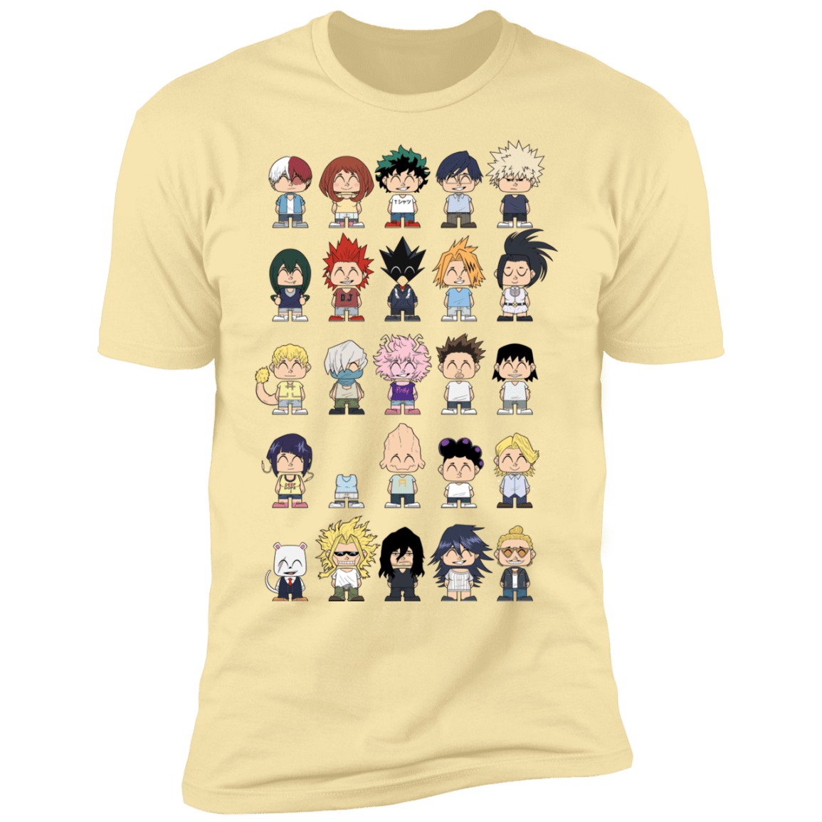 T-Shirts Banana Cream / S MHA Class 1A Men's Premium T-Shirt