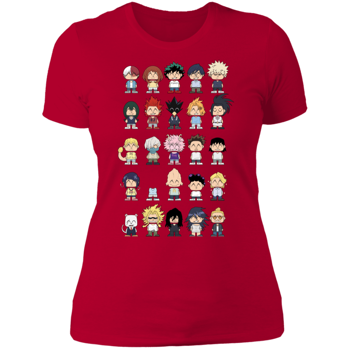 T-Shirts Red / S MHA Class 1A Women's Premium T-Shirt
