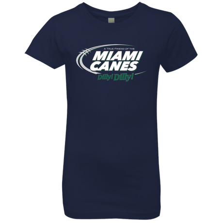 T-Shirts Midnight Navy / YXS Miami Dilly Dilly Girls Premium T-Shirt