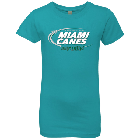 T-Shirts Tahiti Blue / YXS Miami Dilly Dilly Girls Premium T-Shirt