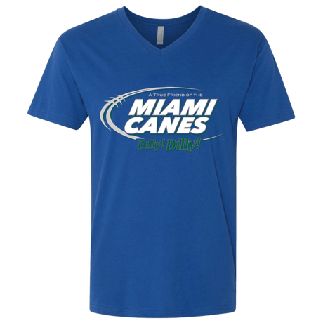 T-Shirts Royal / X-Small Miami Dilly Dilly Men's Premium V-Neck