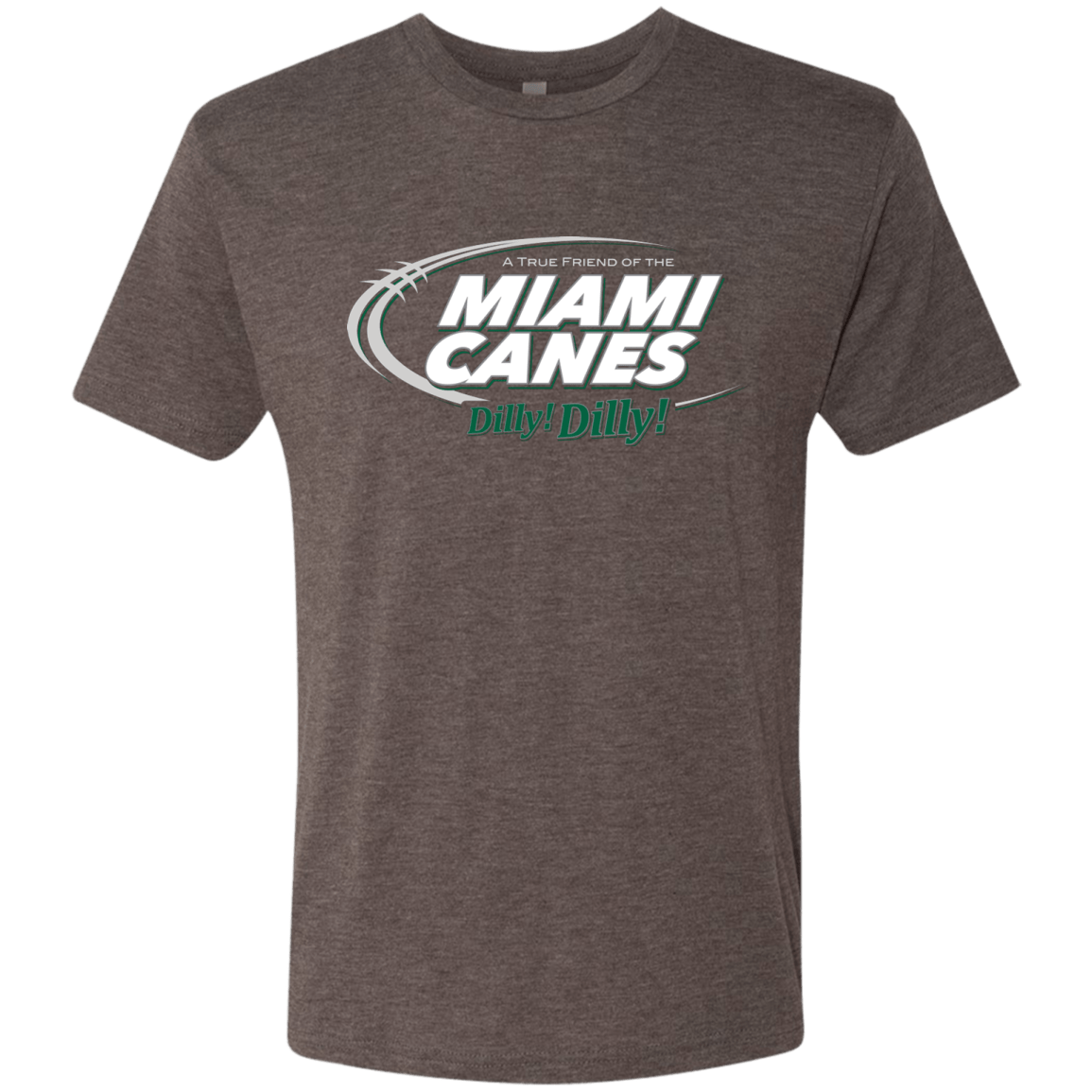 T-Shirts Macchiato / Small Miami Dilly Dilly Men's Triblend T-Shirt