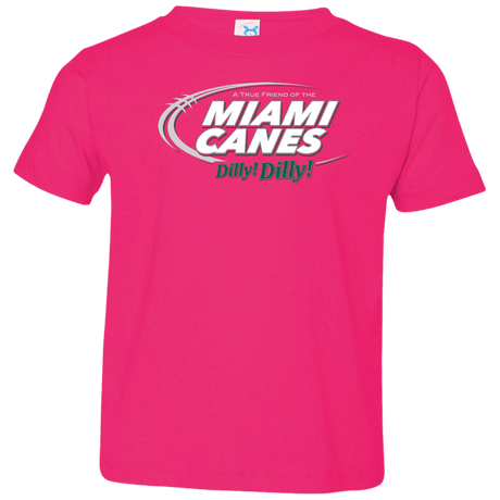T-Shirts Hot Pink / 2T Miami Dilly Dilly Toddler Premium T-Shirt