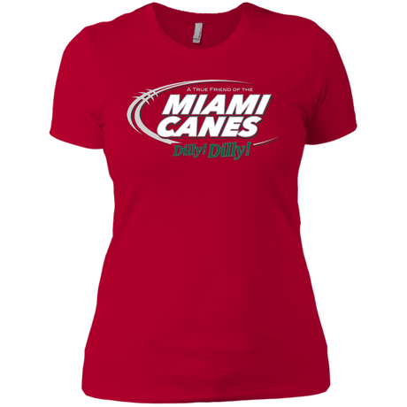 T-Shirts Red / X-Small Miami Dilly Dilly Women's Premium T-Shirt